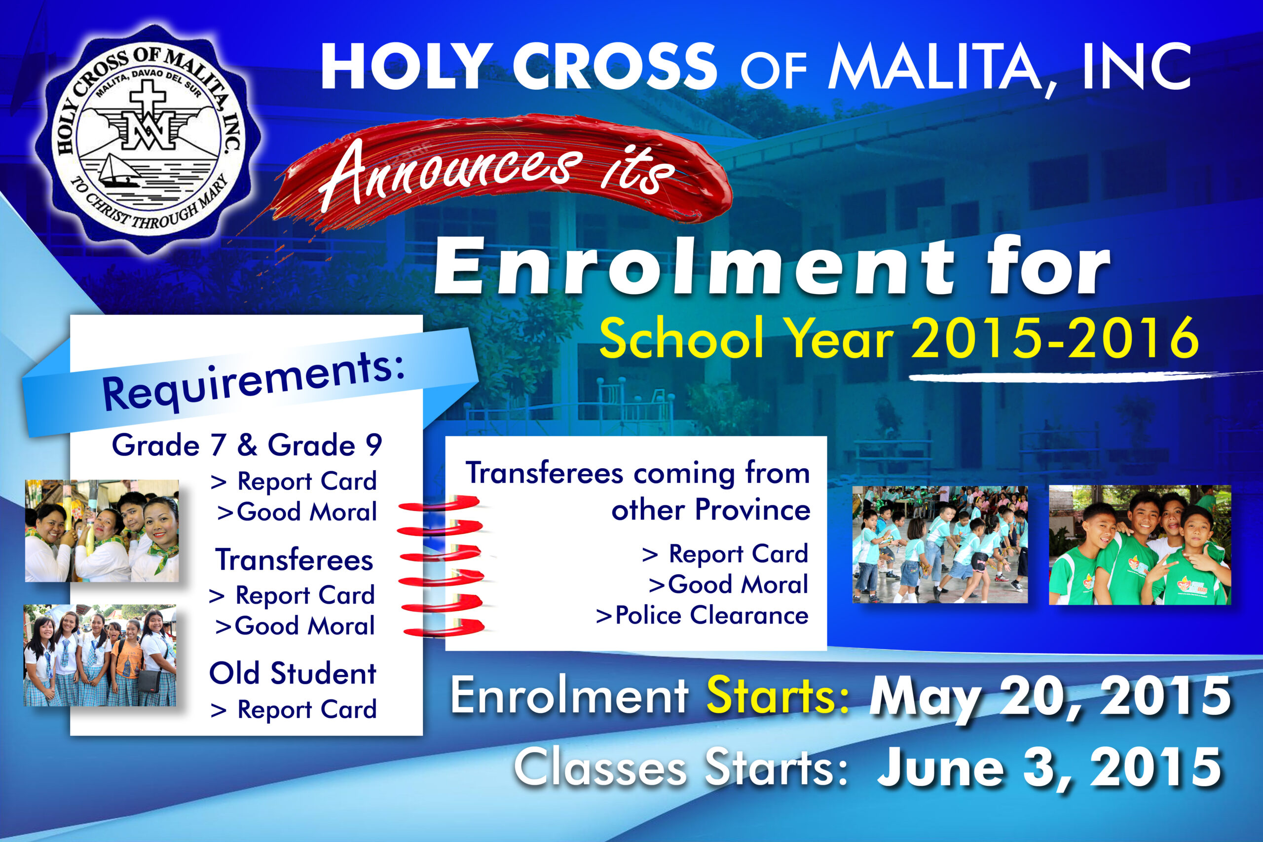 HCM Enrollment Flyer